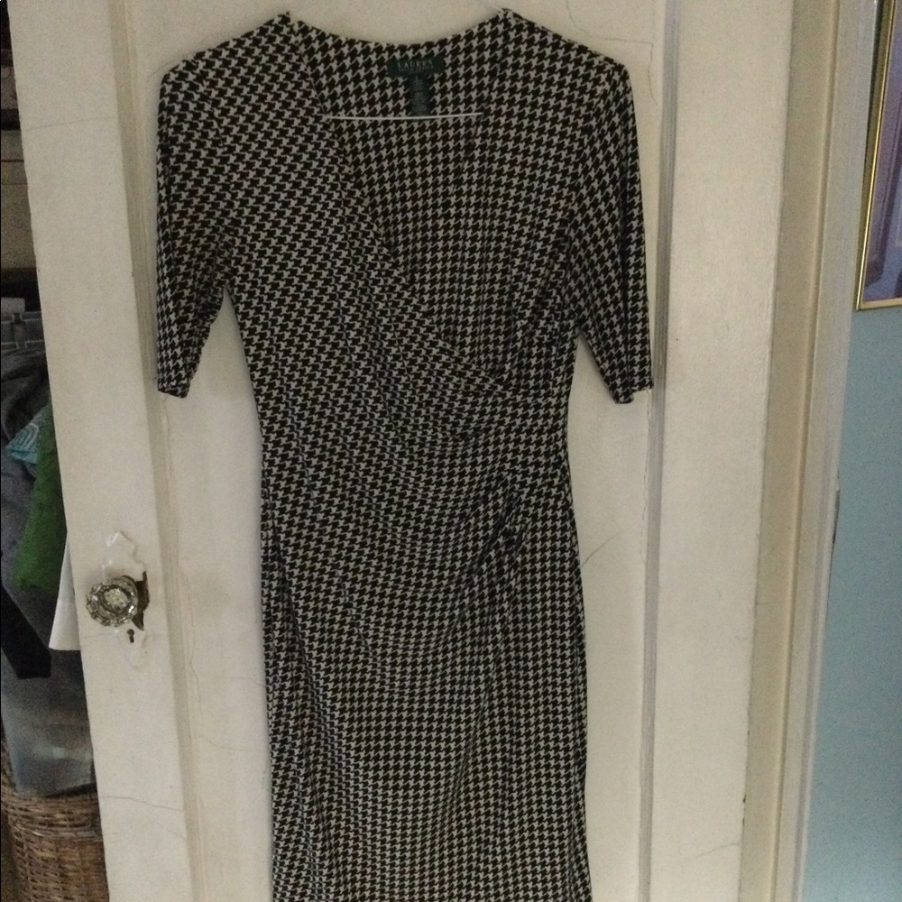Black and white dress